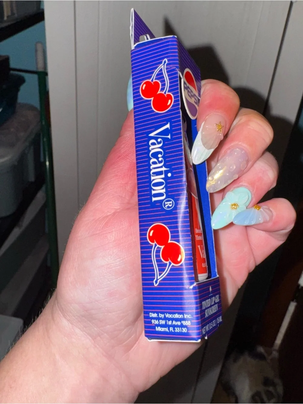 Pepsi wild cherry spf tinted lip gel